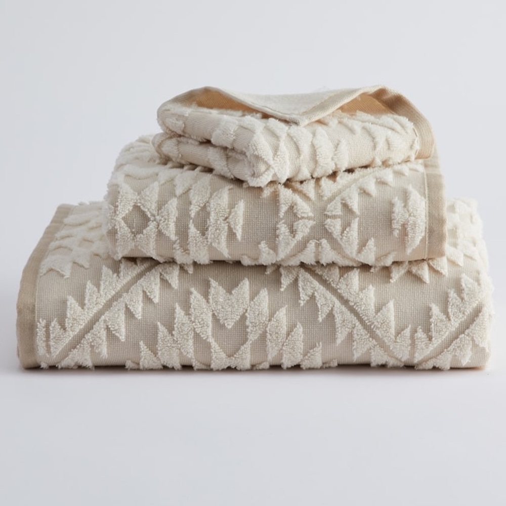 Pendleton Rancho Arroyo Bath Towel Oxford Tan